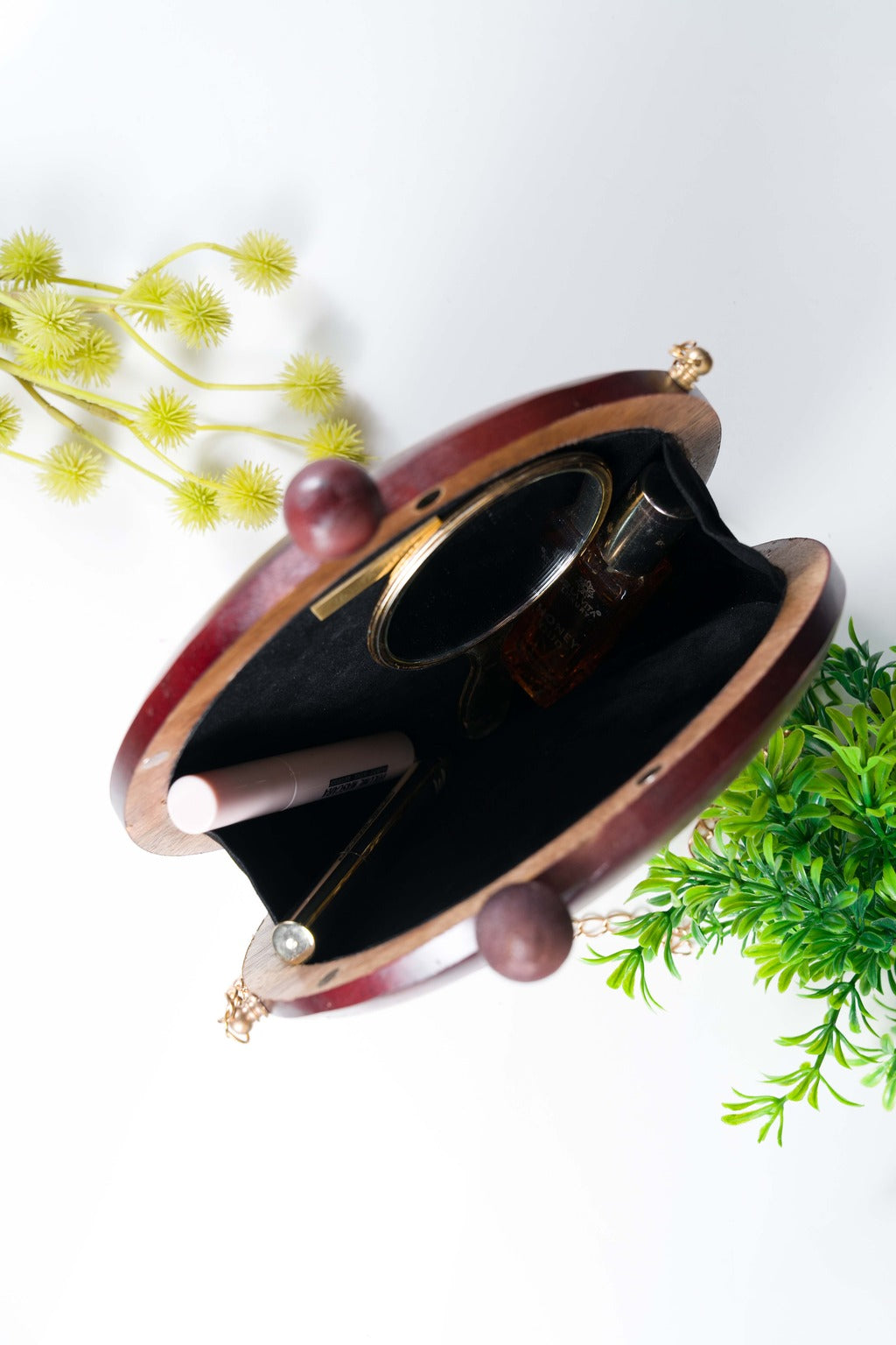 Drum Brass Resin Purse For Ladies