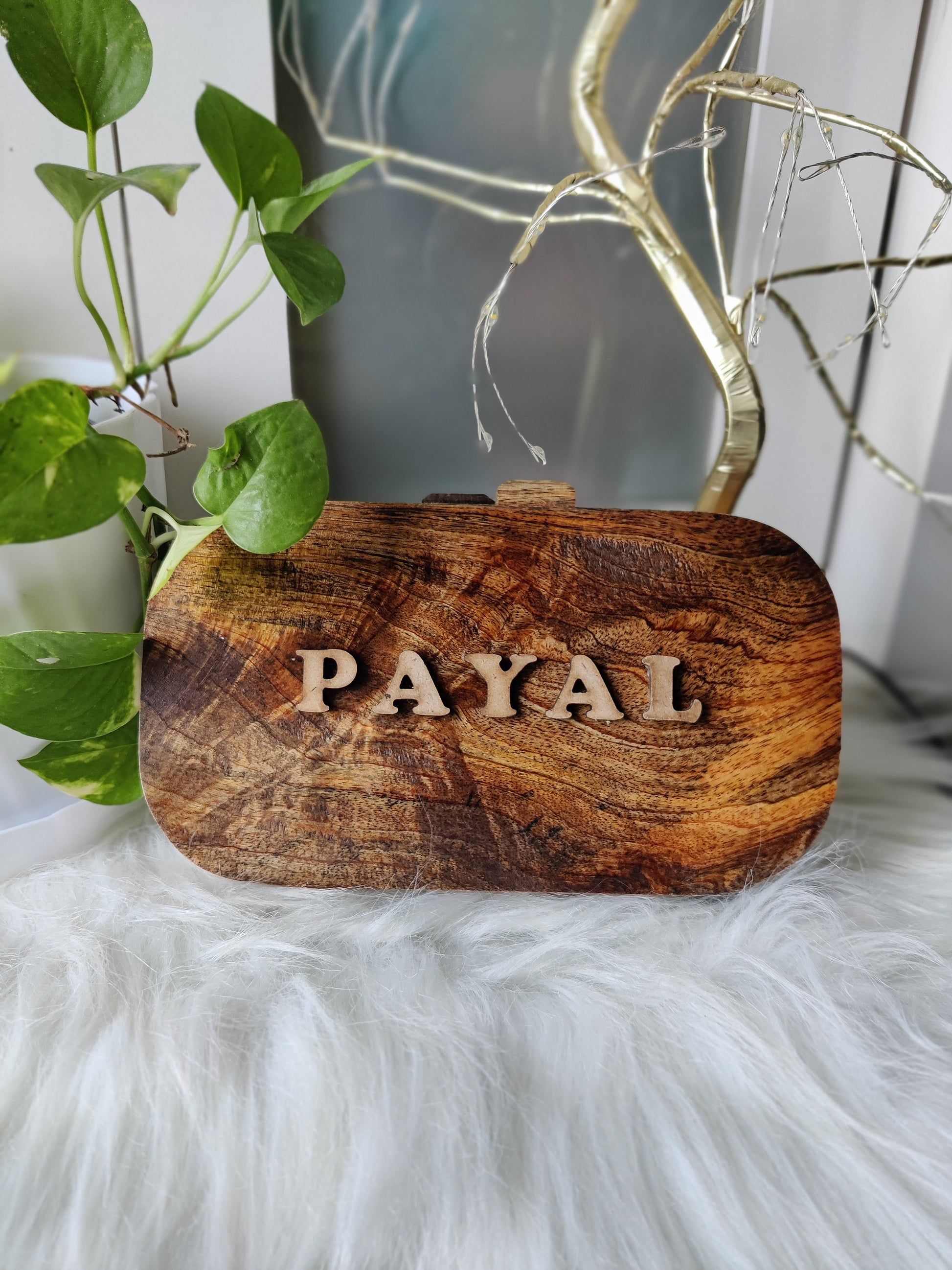 Customized Wooden Handbags