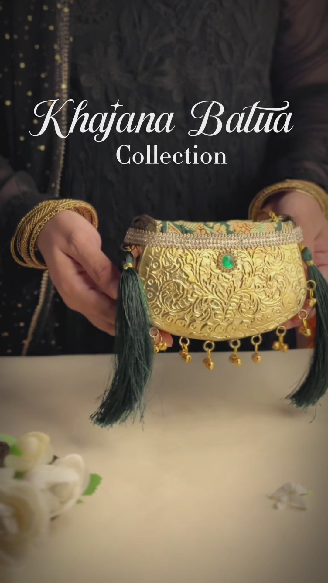 Khazana Batua - Brass And Brocade Timeless Batuas