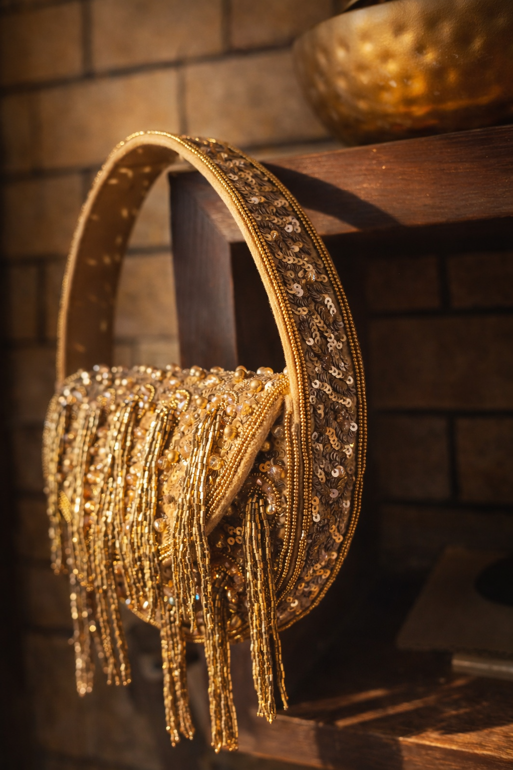 The Bling Crescent Bag