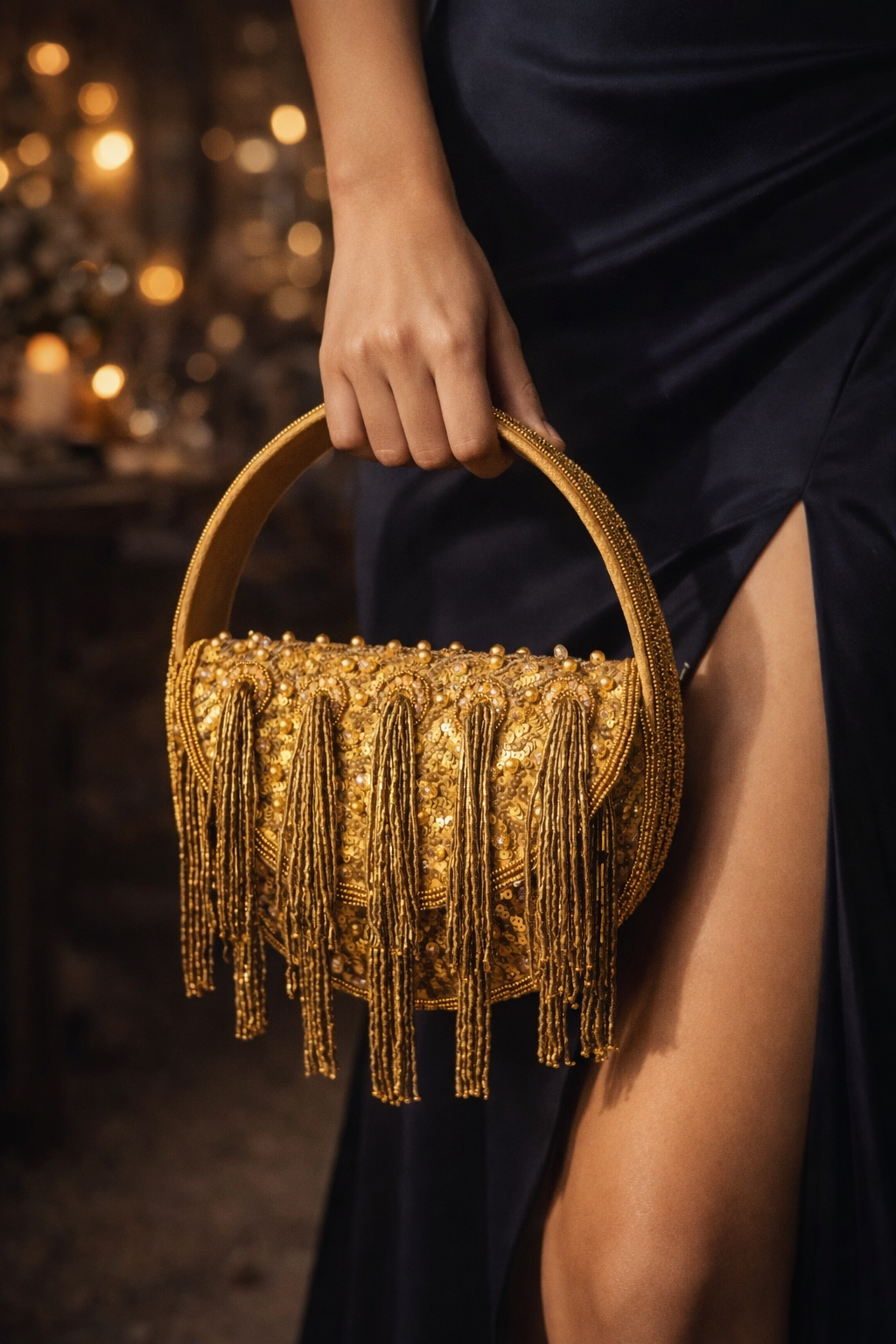 The Bling Crescent Bag