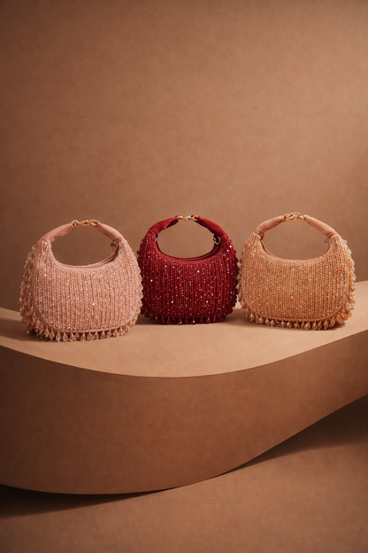 Lumiere Crystal Velvet Party bag Collection