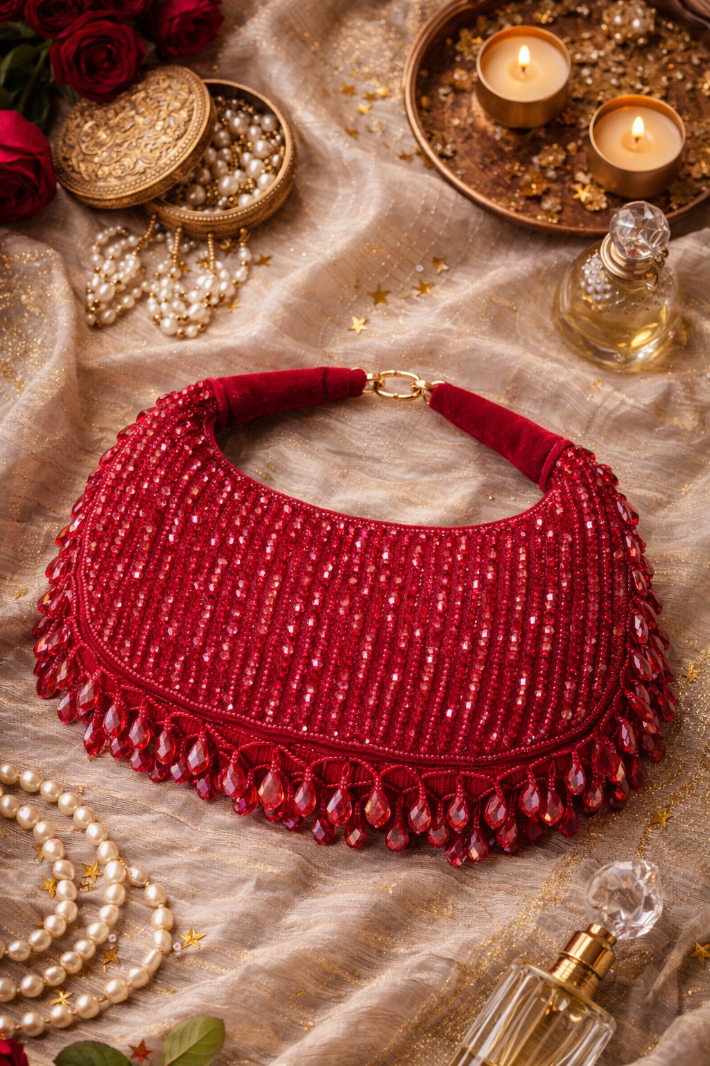 Lumiere Crystal Velvet Party bag Collection