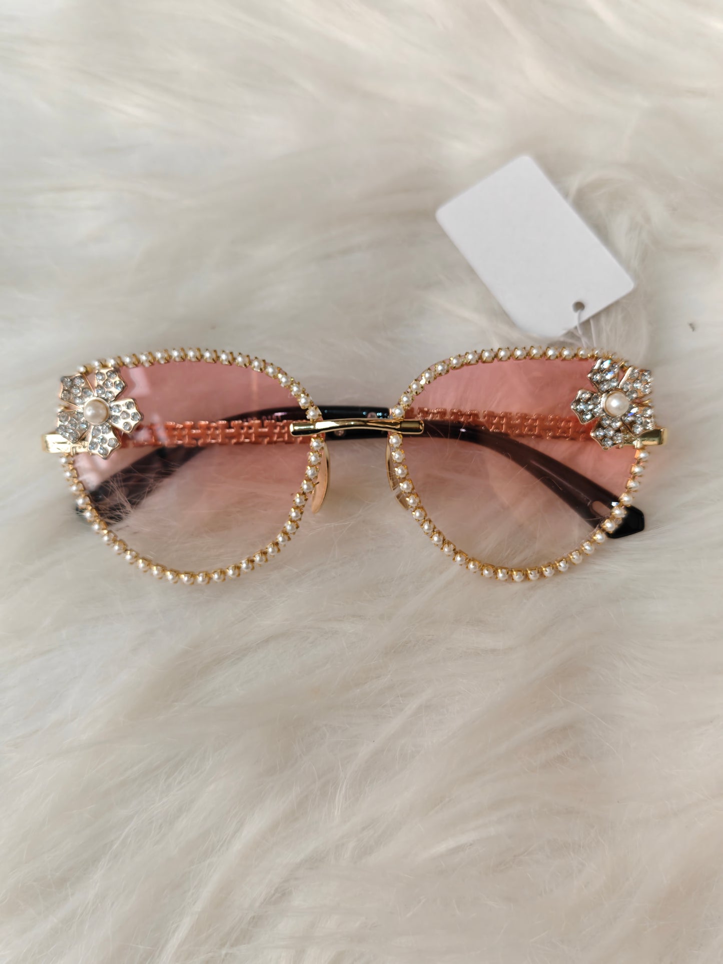 Wedding/ Festive Embellished Sunglasses - Style 6