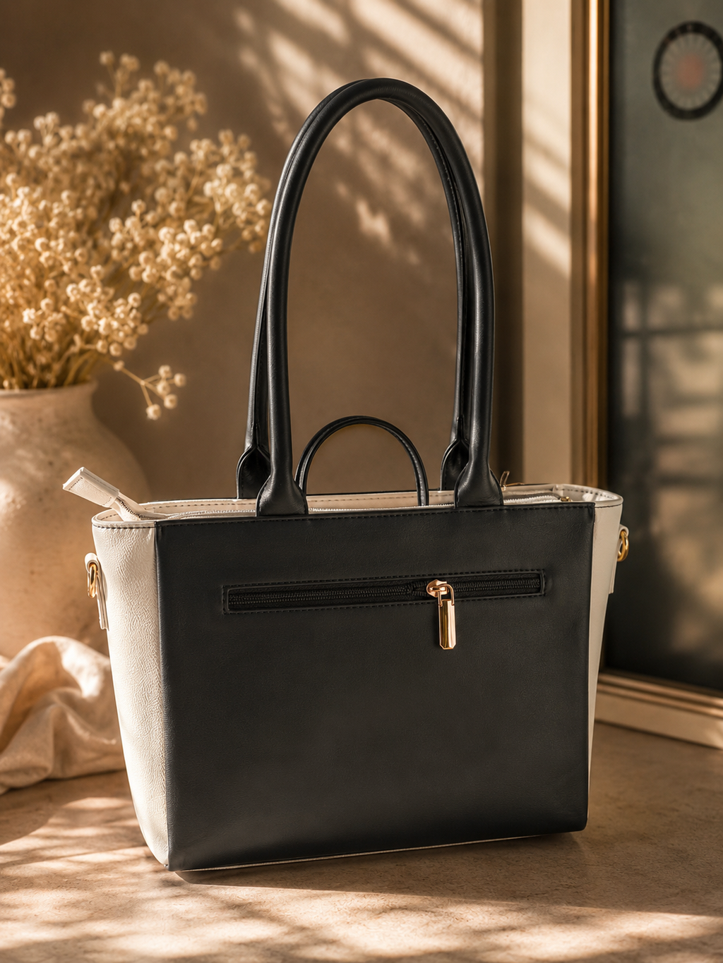 Bageecha Collection- Raatrani Tote Bag with sling pouch