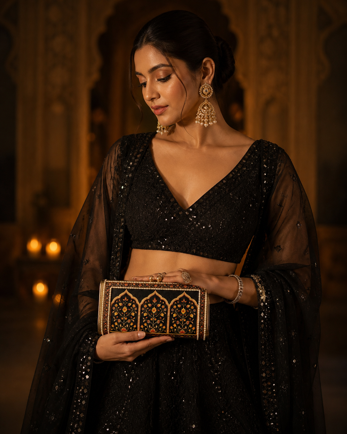 Rajwada Collection - Zarokha Clutch