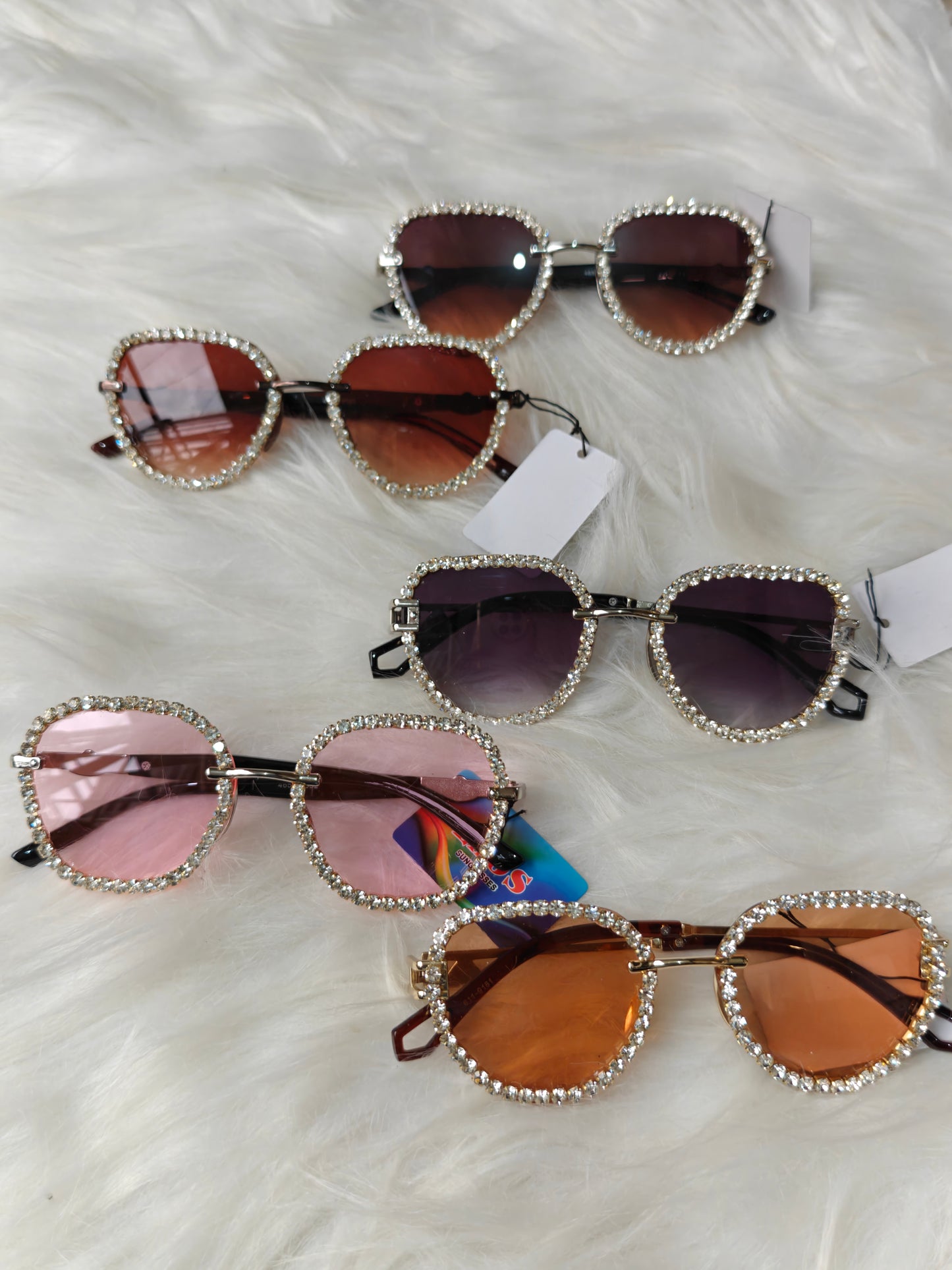 Wedding/ Festive Embellished Sunglasses - Style 2