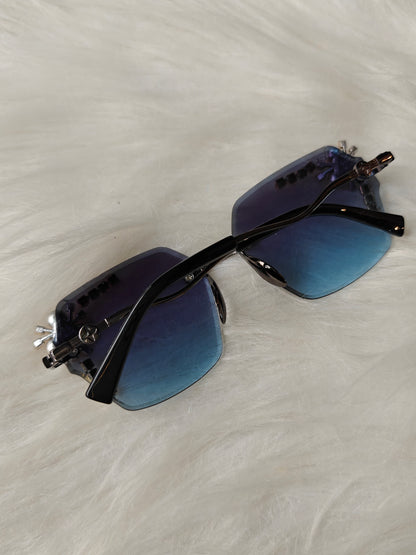 Wedding / Festive Embellished Sunglasses - Style 3