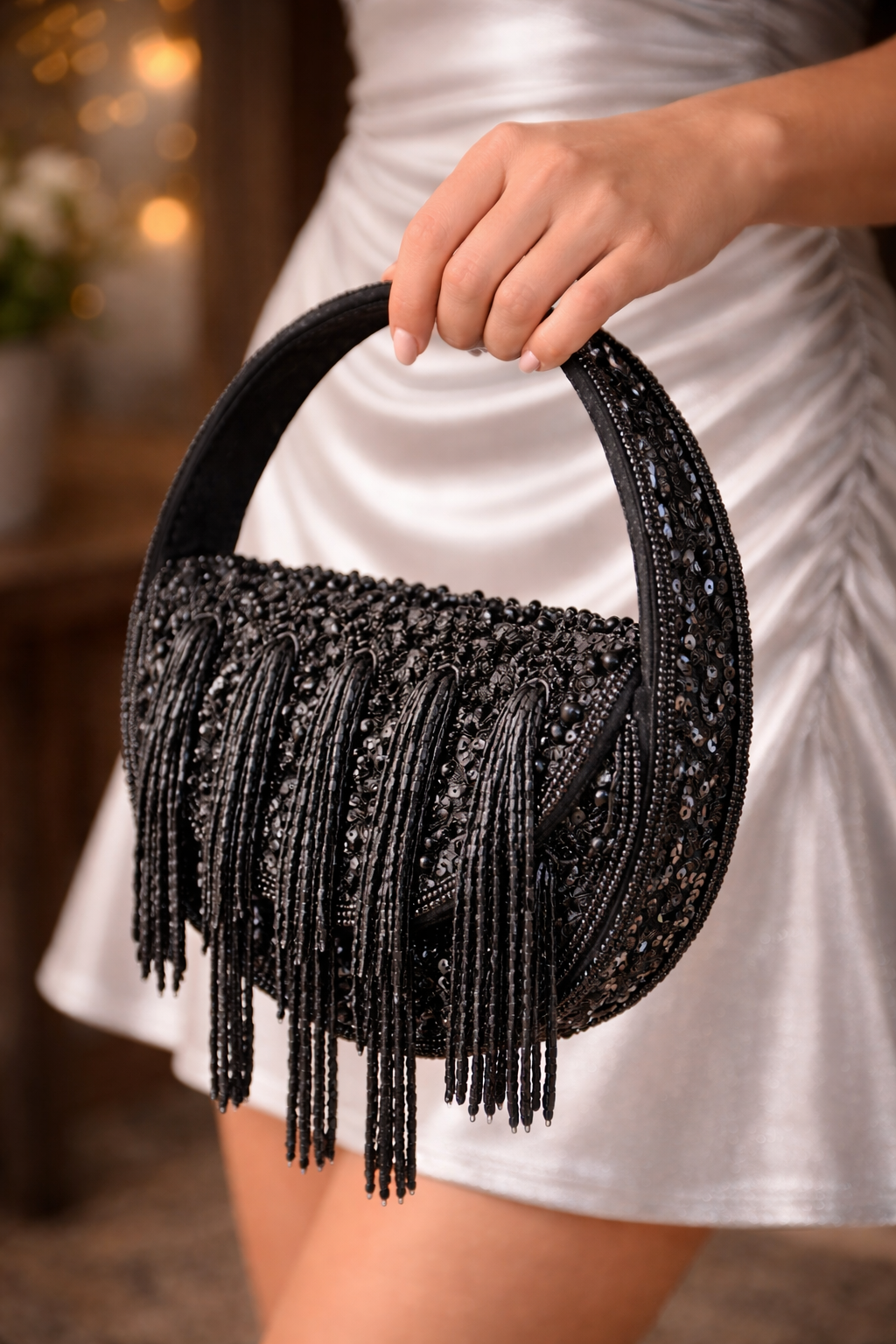The Bling Crescent Bag