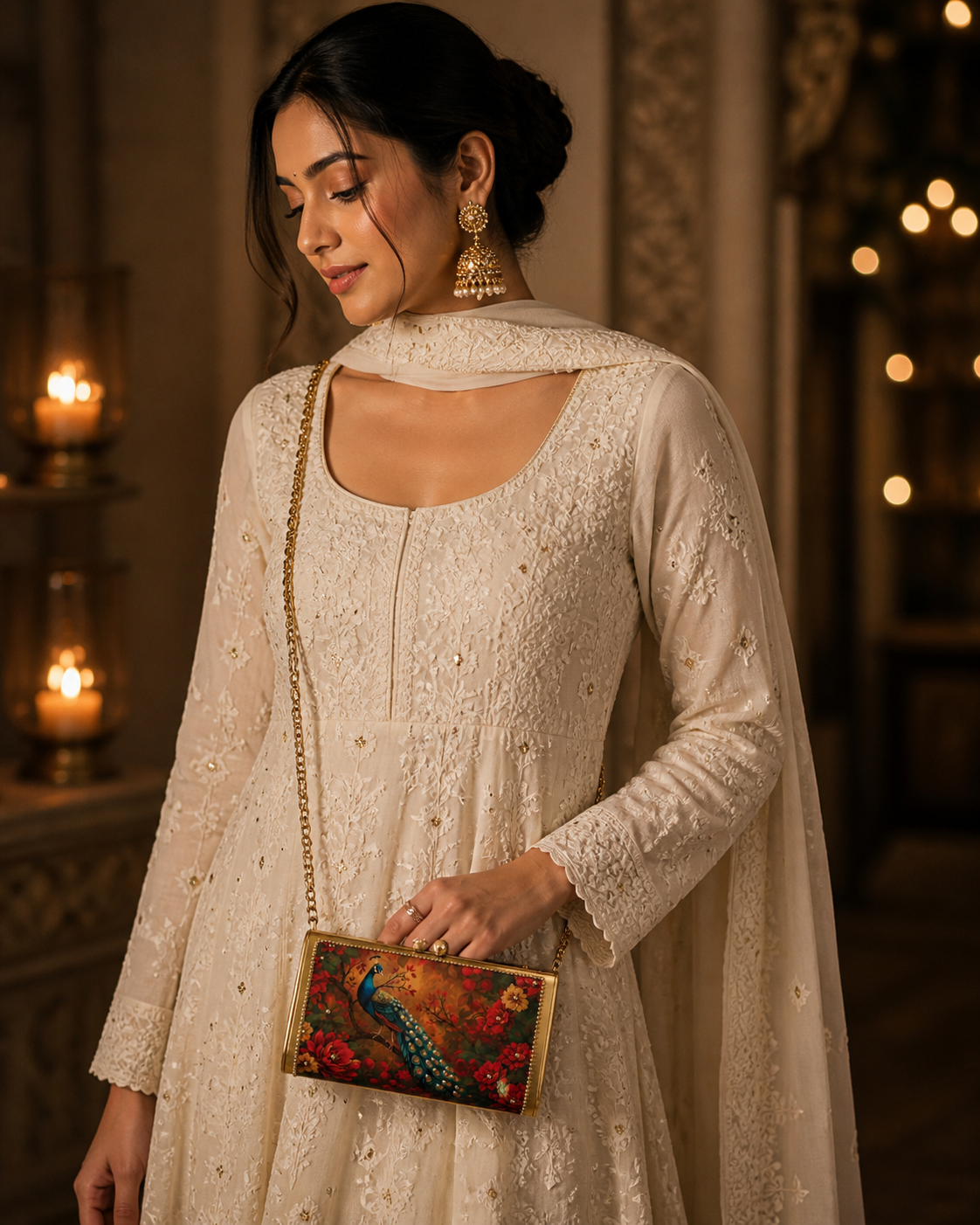 Rajwada Collection - Mayuri Clutch