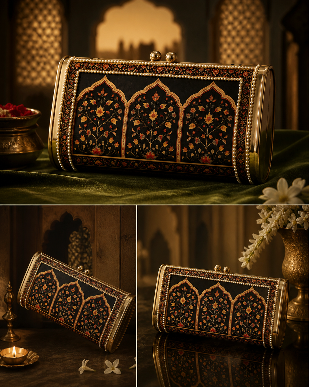 Rajwada Collection - Zarokha Clutch