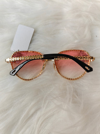 Wedding/ Festive Embellished Sunglasses - Style 6