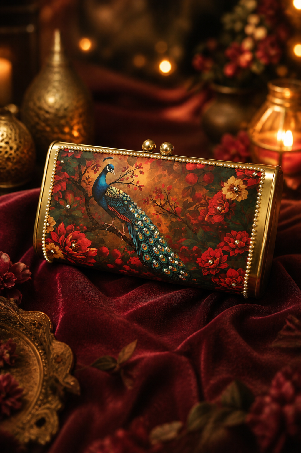 Rajwada Collection - Mayuri Clutch