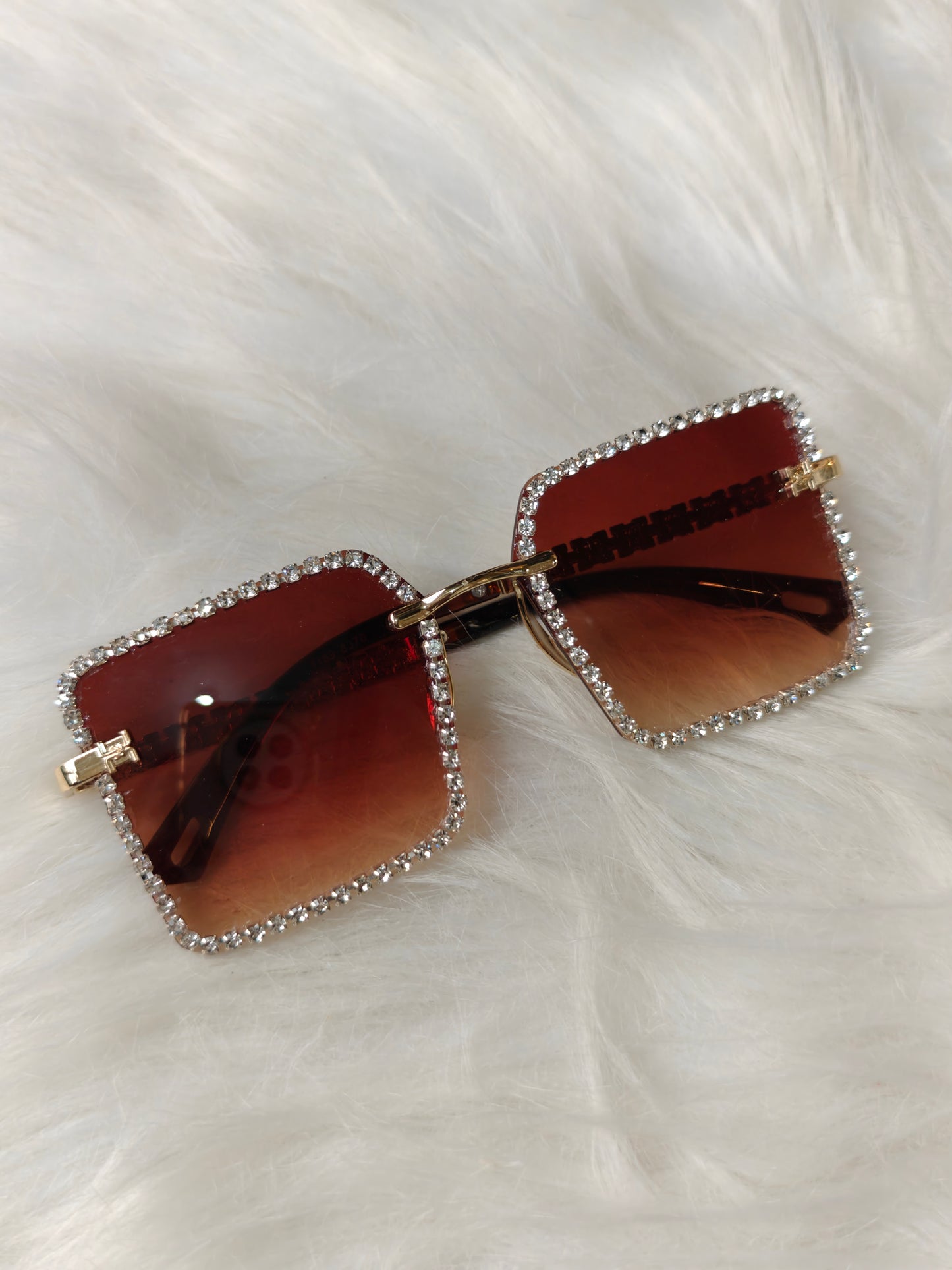 Wedding/Festive embellished Sunglasses - Square
