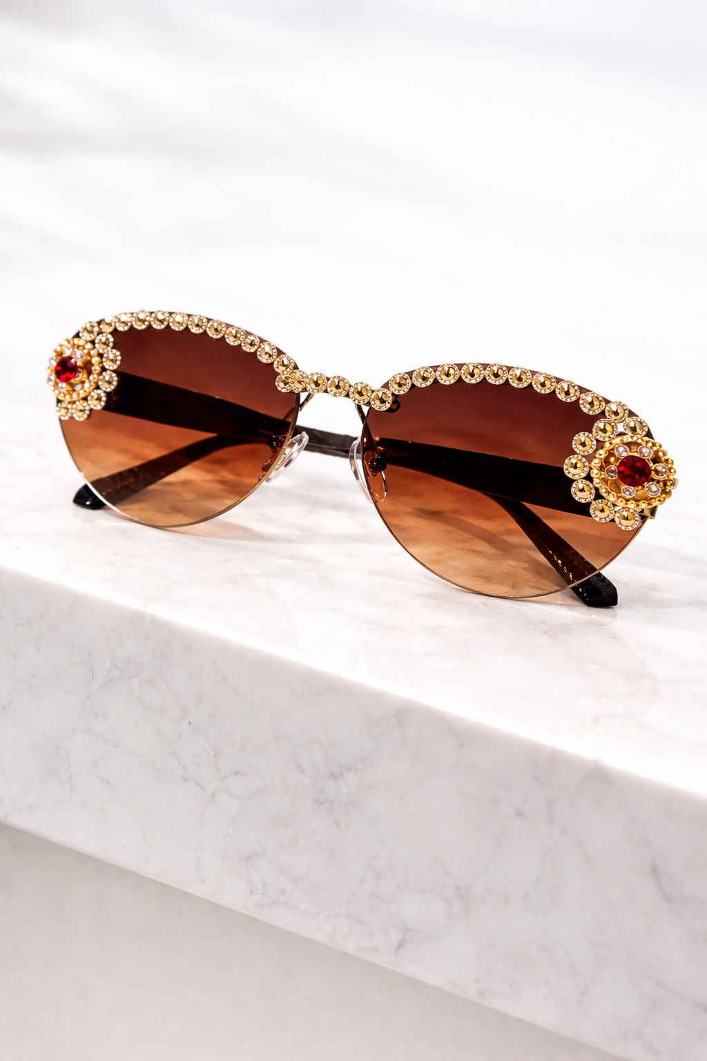 Royal Embellished Wedding Sunglasses