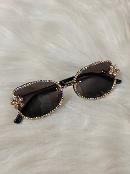 Wedding / Festive Embellished Sunglasses - Style 4