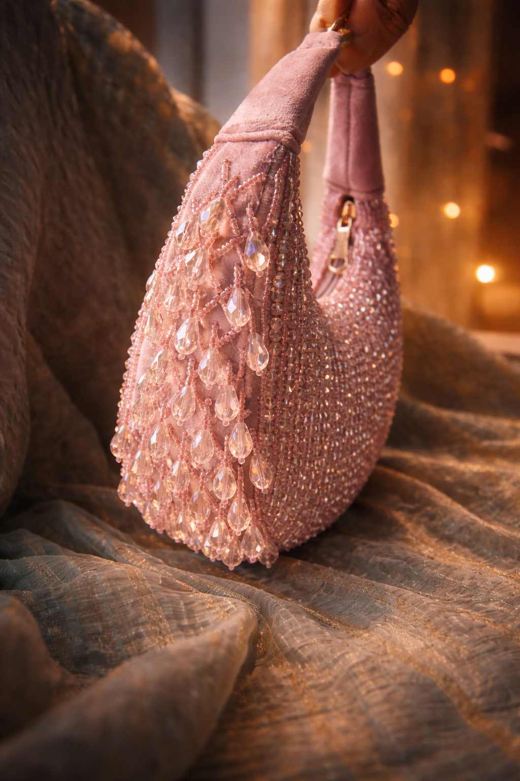 Lumiere Crystal Velvet Party bag Collection