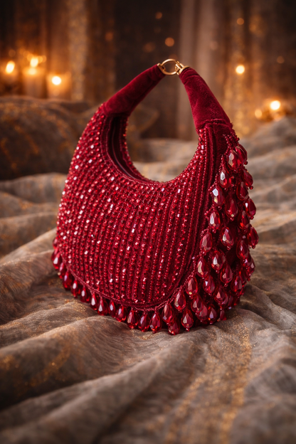 Lumiere Crystal Velvet Party bag Collection