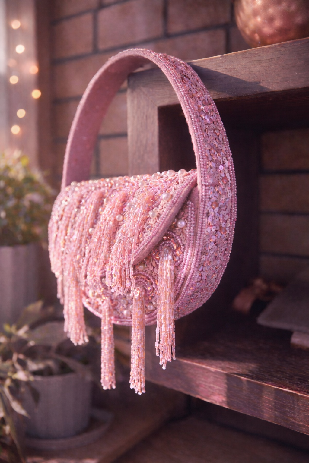 The Bling Crescent Bag