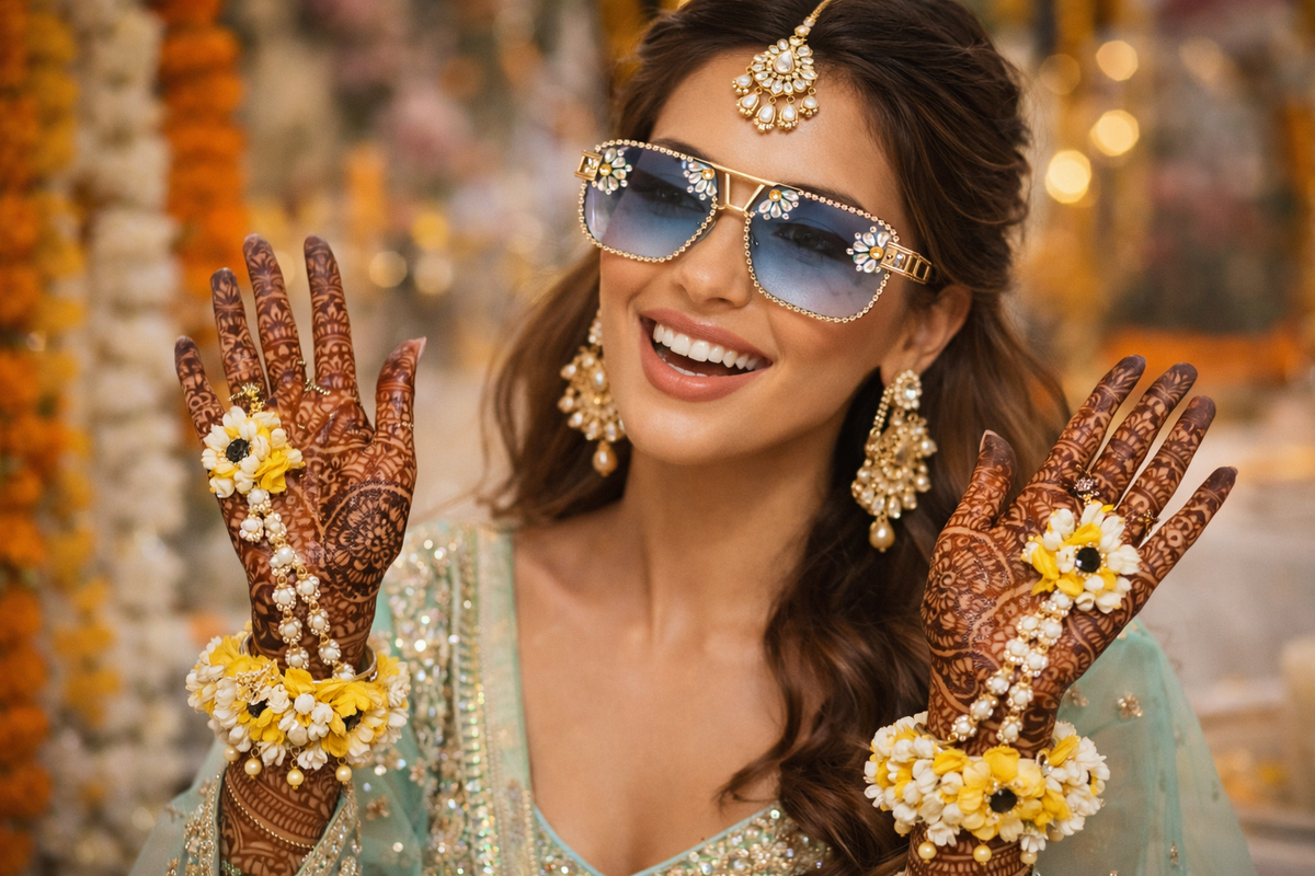 Flora Wedding Sunglasses