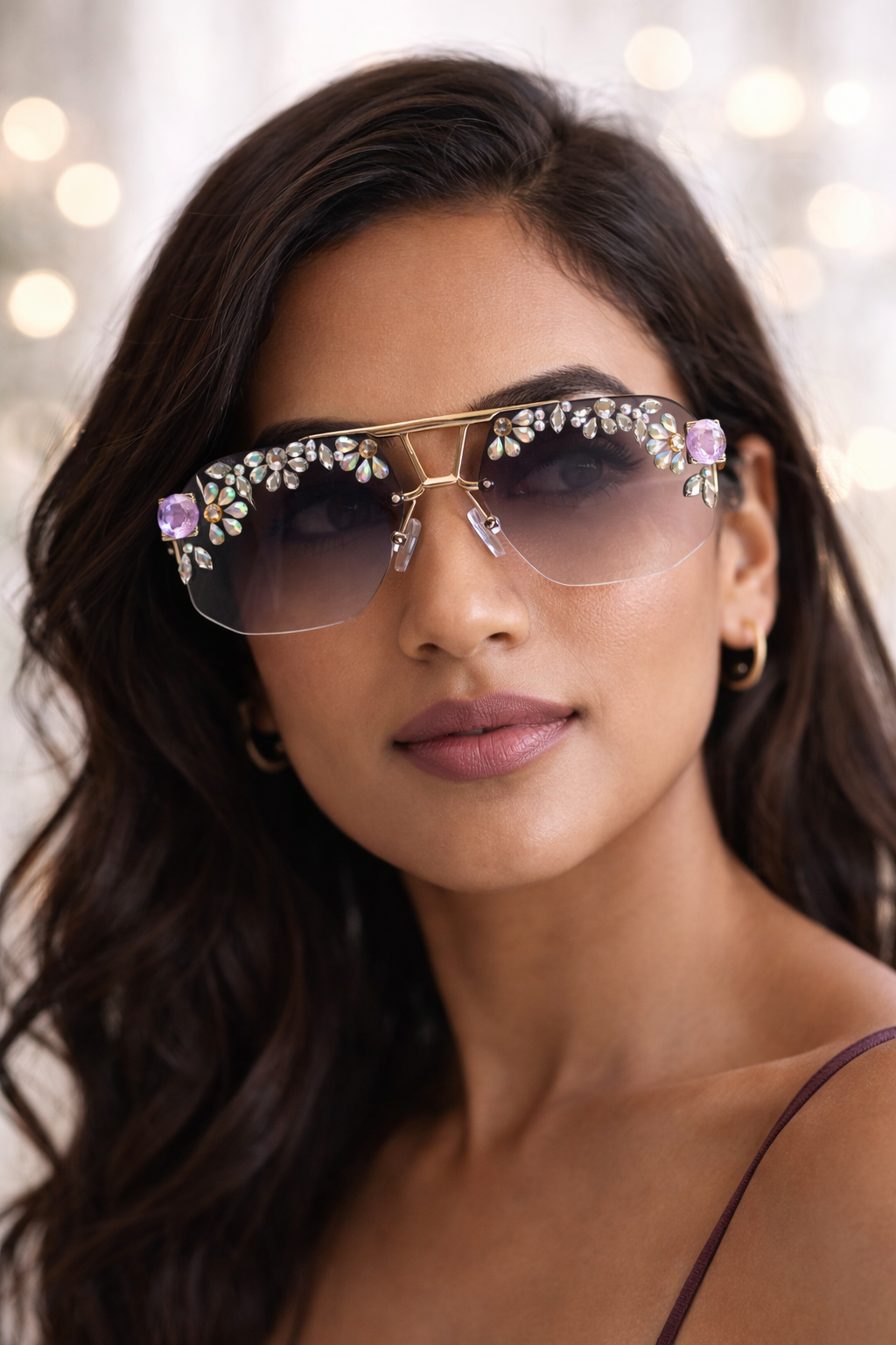 Bling Bling Wedding Sunglasses