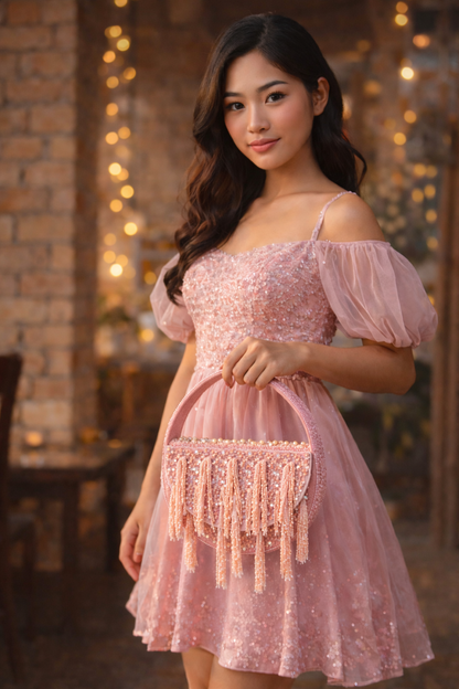 The Bling Crescent Bag